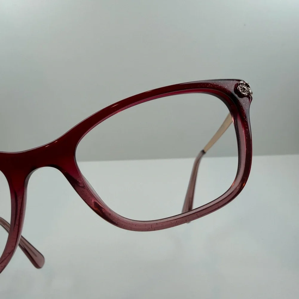 COACH GLASSES HC6142/5551 (BURGUNDY GLITTER GRADIENT) 51•17•140 COACH EYEGLASSES